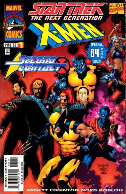 Star Trek / X-Men: Second Contact Star Trek TNG & X-Men - Second Contact 1A