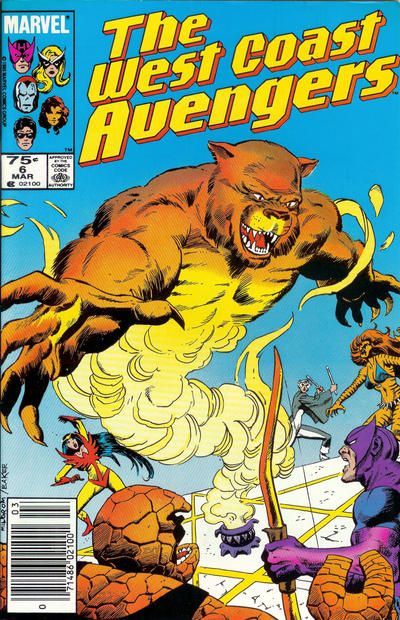 The West Coast Avengers, Vol. 2 Quest for Cats! 6B
