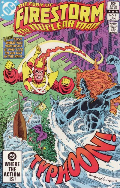 Firestorm, the Nuclear Man, Vol. 2 (1982-1990) Typhoon Warning 8A