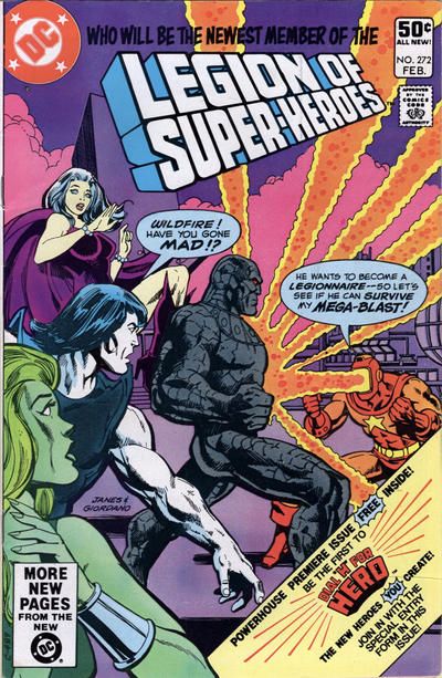 Legion of Super-Heroes, Vol. 2 "The Secret Origin of Blok!" 272A