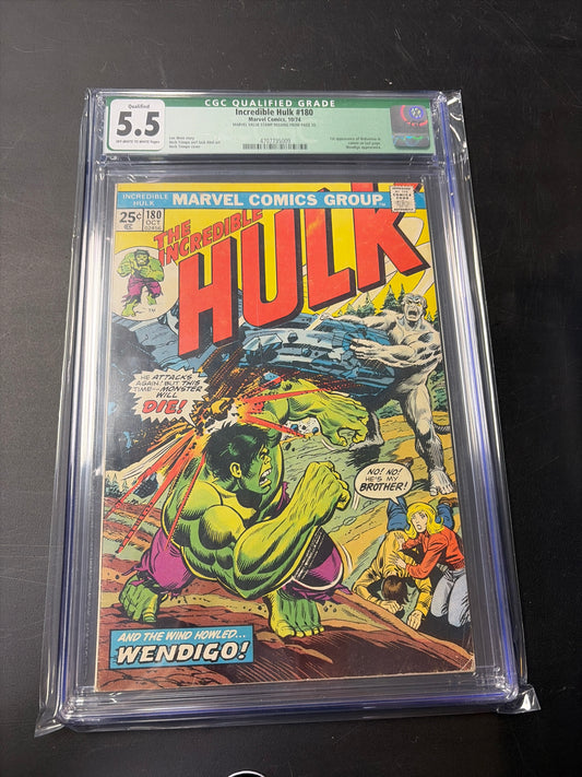 Incredible Hulk #180 [Qualified]