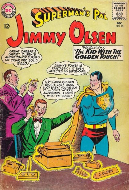 Superman's Pal Jimmy Olsen The Kid With the Golden Touch / The Five Fantastic Feats of Jimmy Olsen / Jimmy's Inter-Dimensional Romance 73