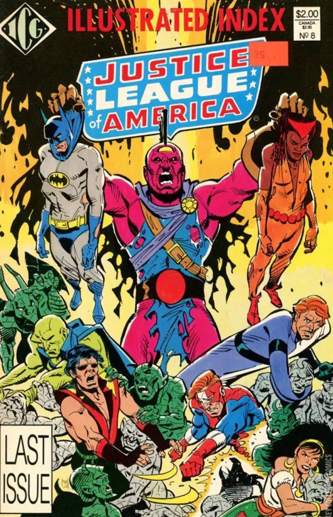 Justice League America Index #8