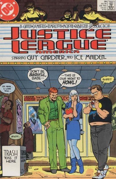 Justice League / International / America A Date With Density, A Date With Density, pt 1 28A