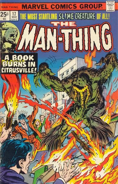 Man-Thing, Vol. 1 A Book Burns in Citrusville 17A