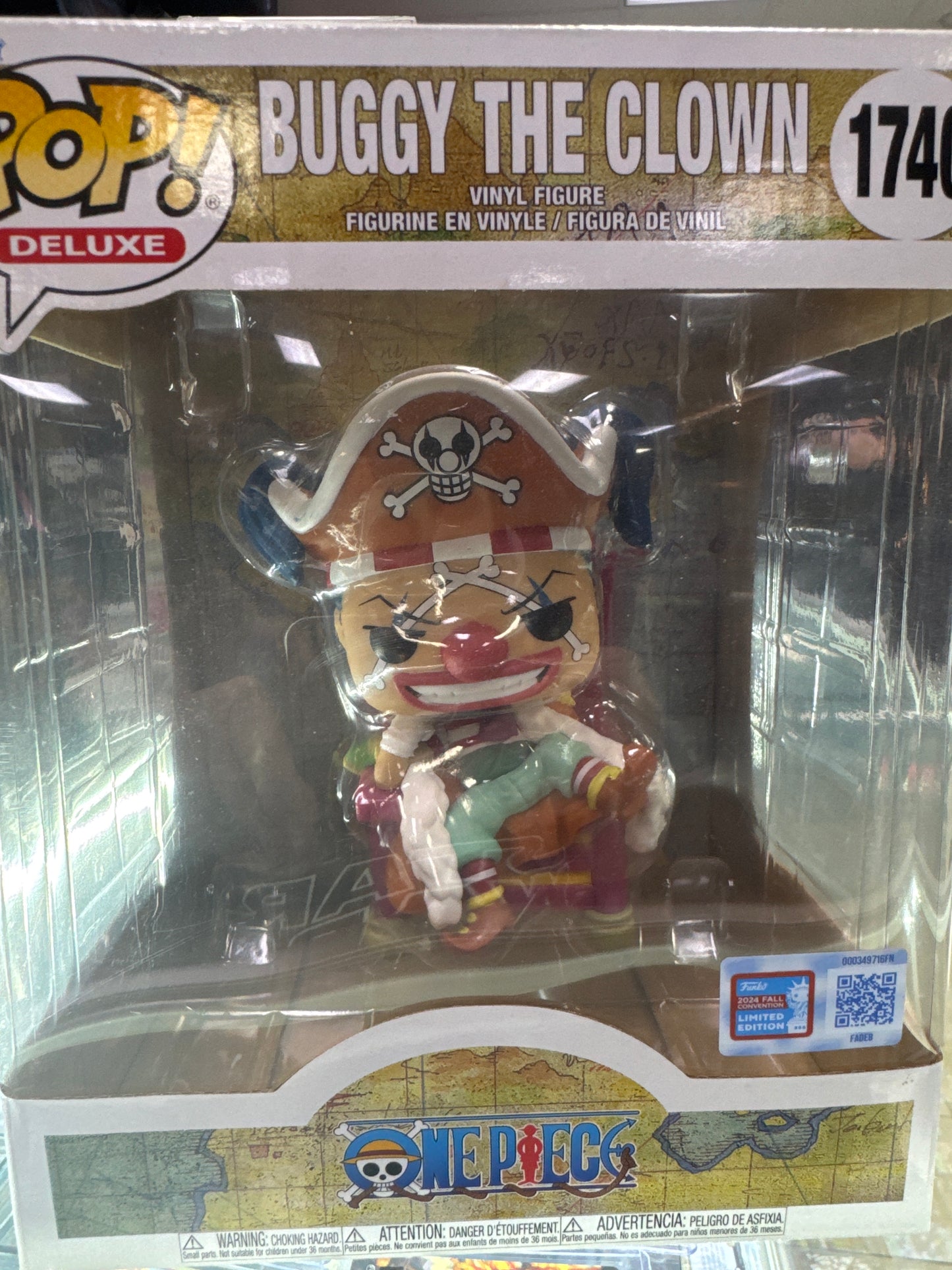 Funko Pop One Piece Deluxe #1740 Buggy the Clown