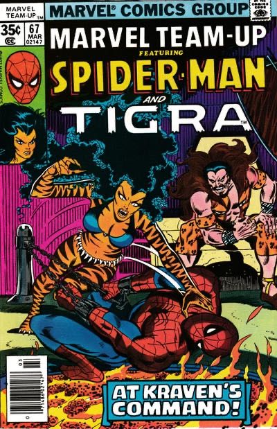 Marvel Team-Up, Vol. 1 Spider-Man and Tigra 67A