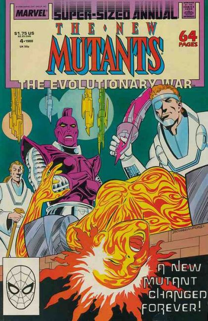 New Mutants, Vol. 1 Annual Evolutionary War - Chapter 4: Mind Games / If Wishes Were Horses / Blood Drawn, Blood Spilt 4A