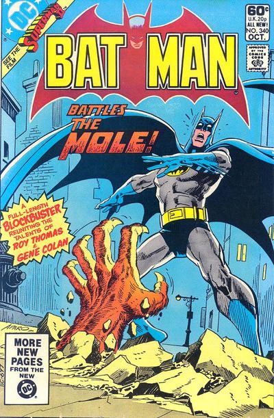 Batman, Vol. 1 "A Man Called Mole!" 340A