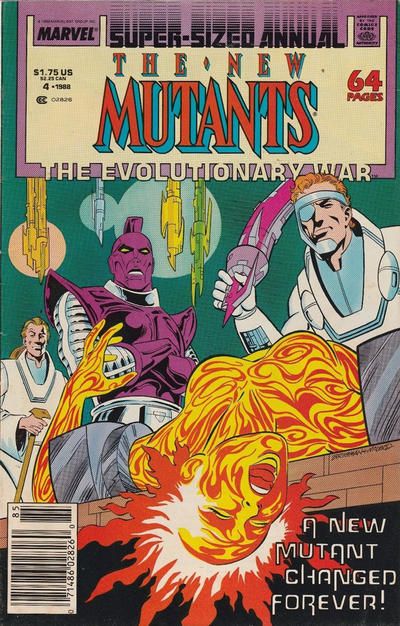 New Mutants, Vol. 1 Annual Evolutionary War - Chapter 4: Mind Games / If Wishes Were Horses / Blood Drawn, Blood Spilt 4B