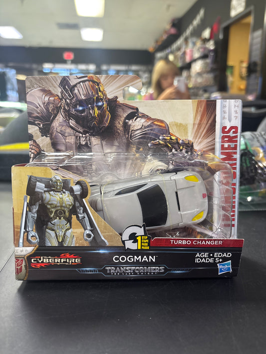 Hasbro Transformers Last Knight TLK Turbo Changer Cogman Cog Man
