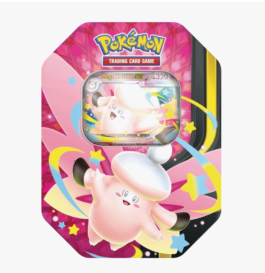 Mega Clefable Ex tin