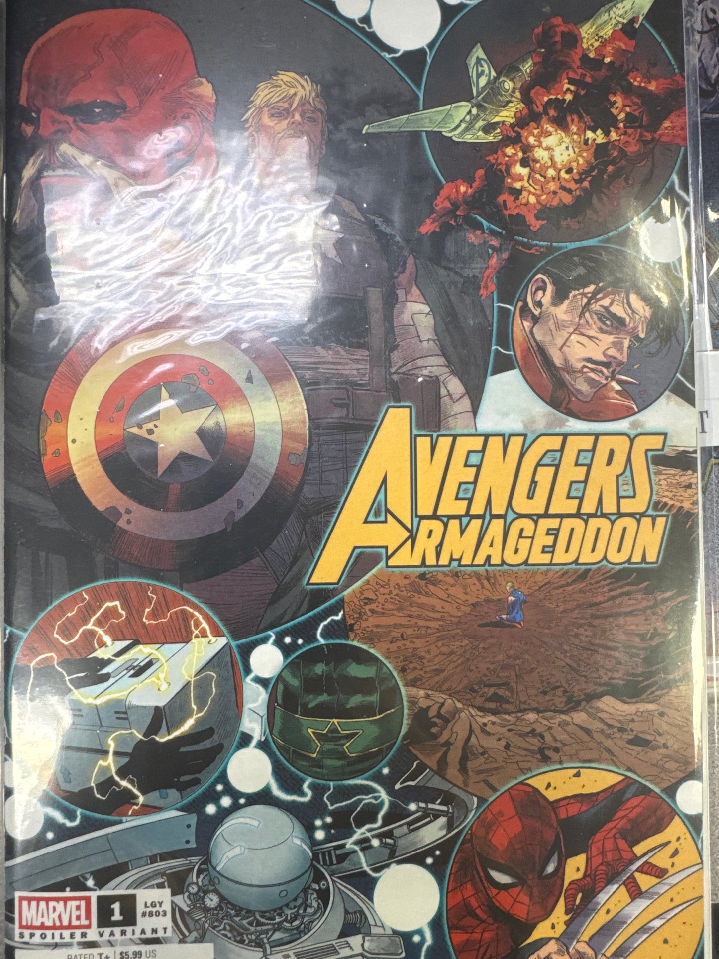 Avengers Armageddon: Checcetto Spoiler Variant in Polybag