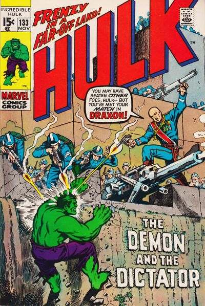 The Incredible Hulk, Vol. 1 Day of Thunder -- Night of Death! 133A