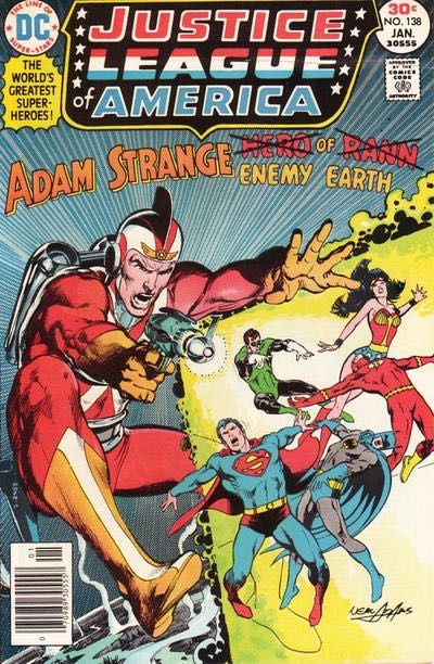 Justice League of America, Vol. 1 Adam Strange-- Puppet of Time! 138