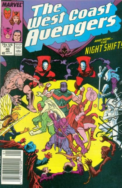 The West Coast Avengers, Vol. 2 And Now The... Night Shift! 40B