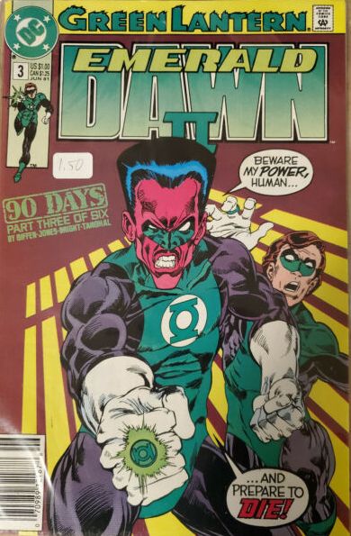 Green Lantern: Emerald Dawn II 90 Days, Power Play 3B