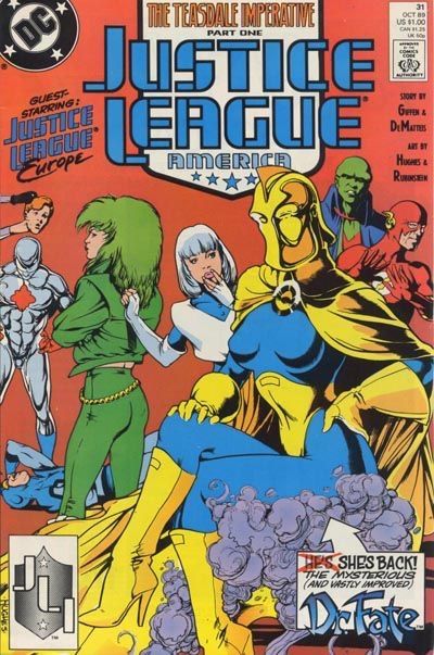 Justice League / International / America The Teasdale Imperative - Part One: Crossed Wires! 31A