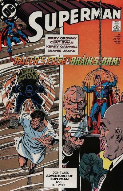 Superman, Vol. 2 Visions of Grandeur; The Racer's Edge 35A