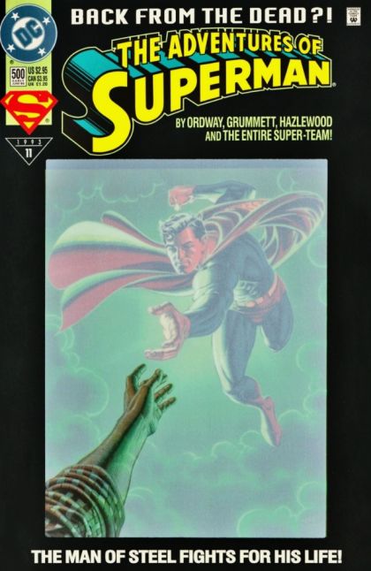 The Adventures of Superman, Vol. 1 Reign of the Supermen - Life After Death! 500C