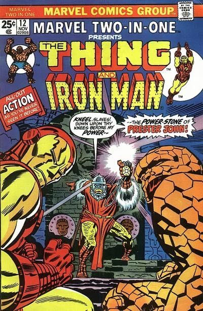 Marvel Two-in-One, Vol. 1 The Stalker in the Sands! 12A