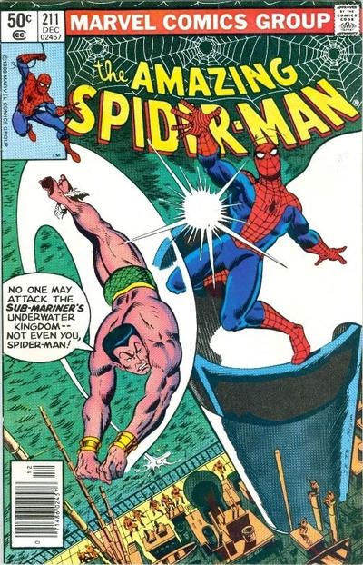 The Amazing Spider-Man, Vol. 1 The Spider And The Sea-Scourge! 211B