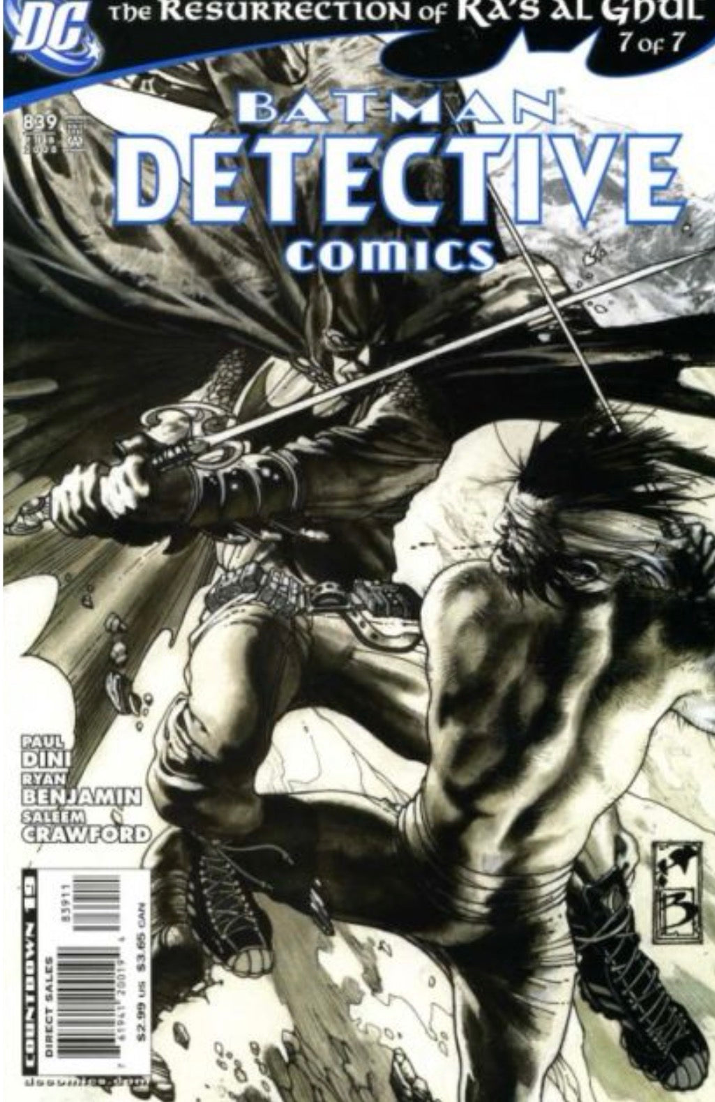 Batman Detective Comics #839