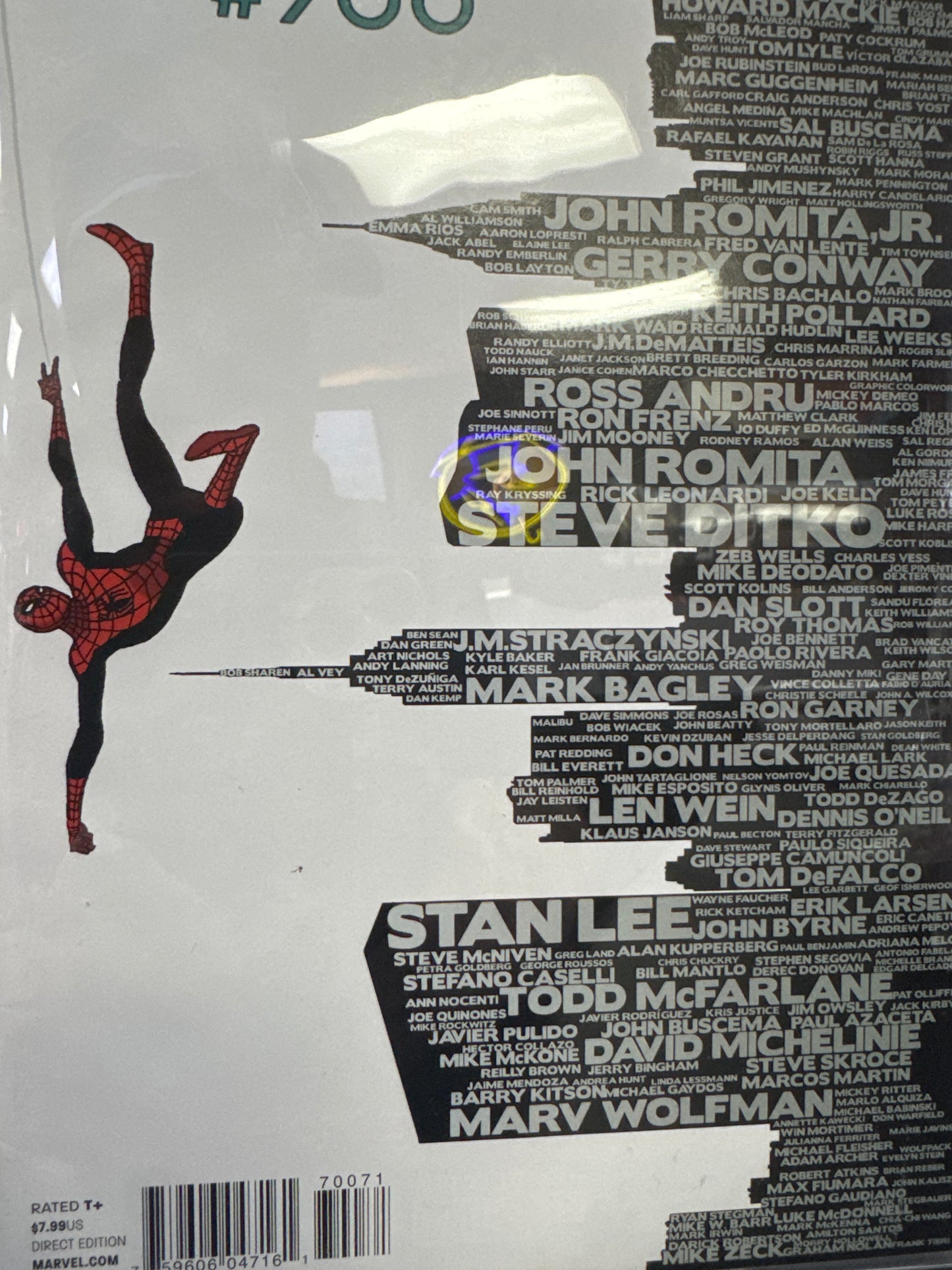 Amazing Spider-Man #700 Martin Variant