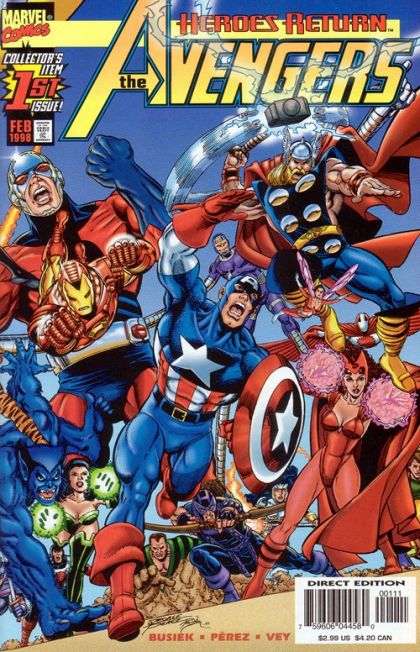 The Avengers, Vol. 3 Once an Avenger..., Part 1: Heroes Return 1A