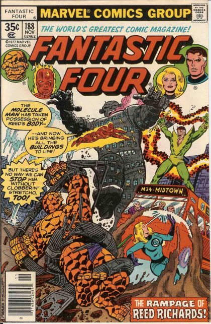 Fantastic Four, Vol. 1 The Rampage of Reed Richards 188B