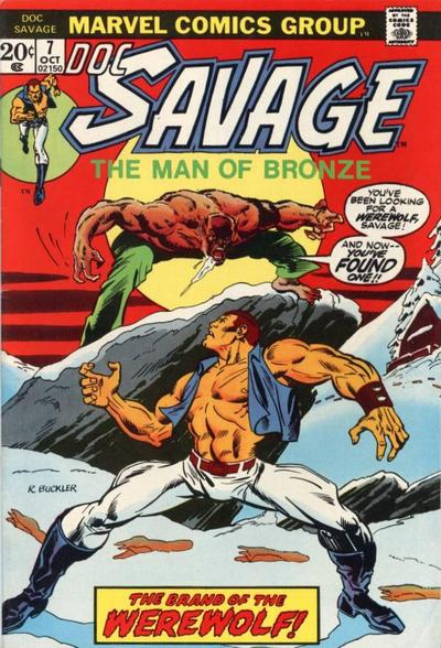 Doc Savage (Marvel) The Brand Of The Werewolf! 7