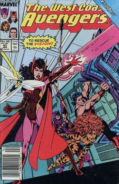 The West Coast Avengers, Vol. 2 Vision Quest, Vision Quest 43B