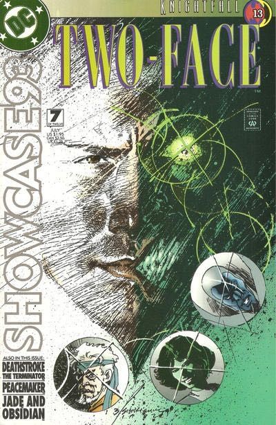 Showcase '93 Knightfall - Kobra Kronicles, Knightfall - Part 13: 2 Face - Double Cross / Acute Schizophrenia Paranoia Blues / Image is Everything 7A