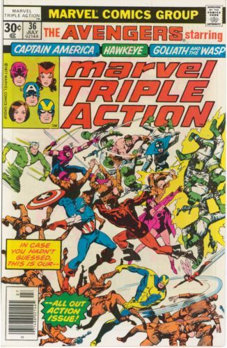 Marvel Triple Action, Vol. 1 The Valiant Also Die! 36A
