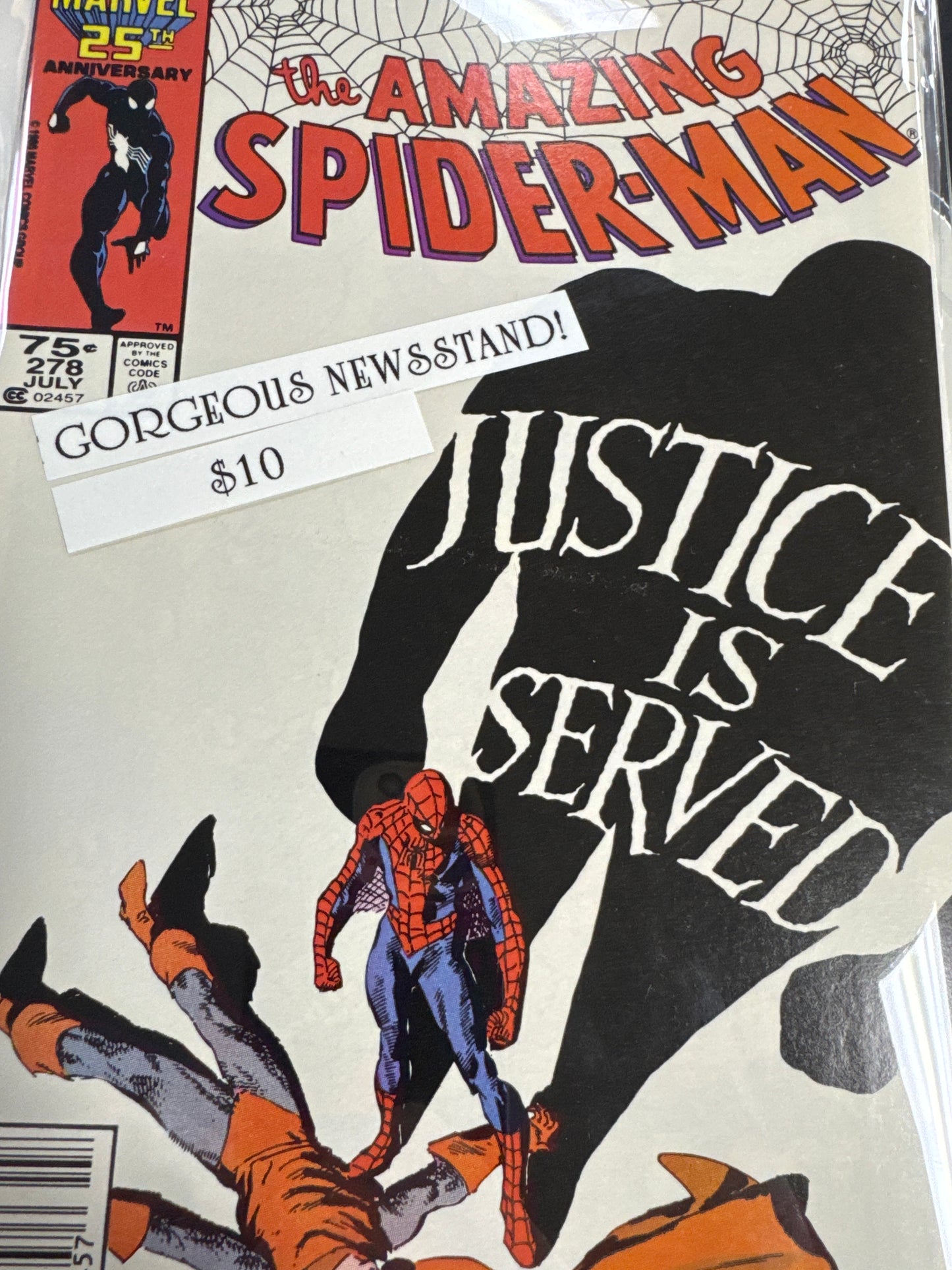 Amazing Spider-Man #278 Newsstand
