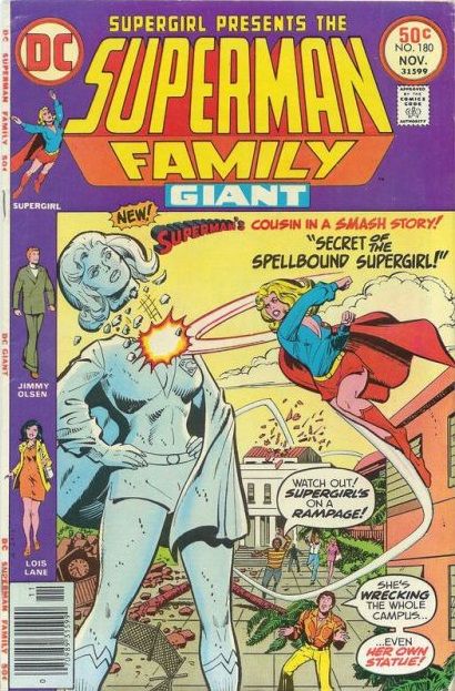 The Superman Family The Secret Of The Spell-Bound Supergirl 180
