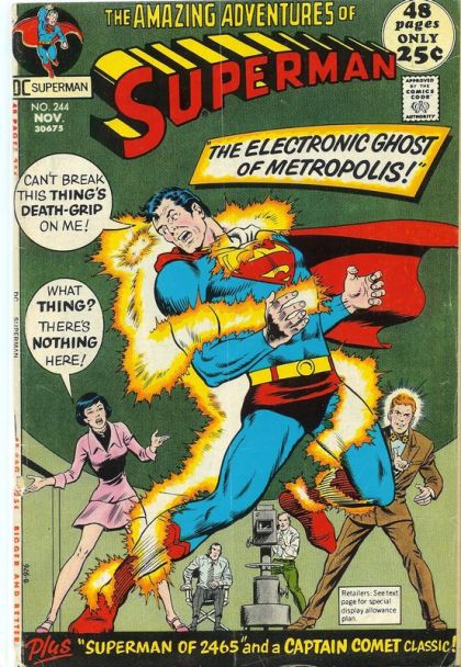 Superman, Vol. 1 The Electronic Ghost of Metropolis / the Superman of 2465 244