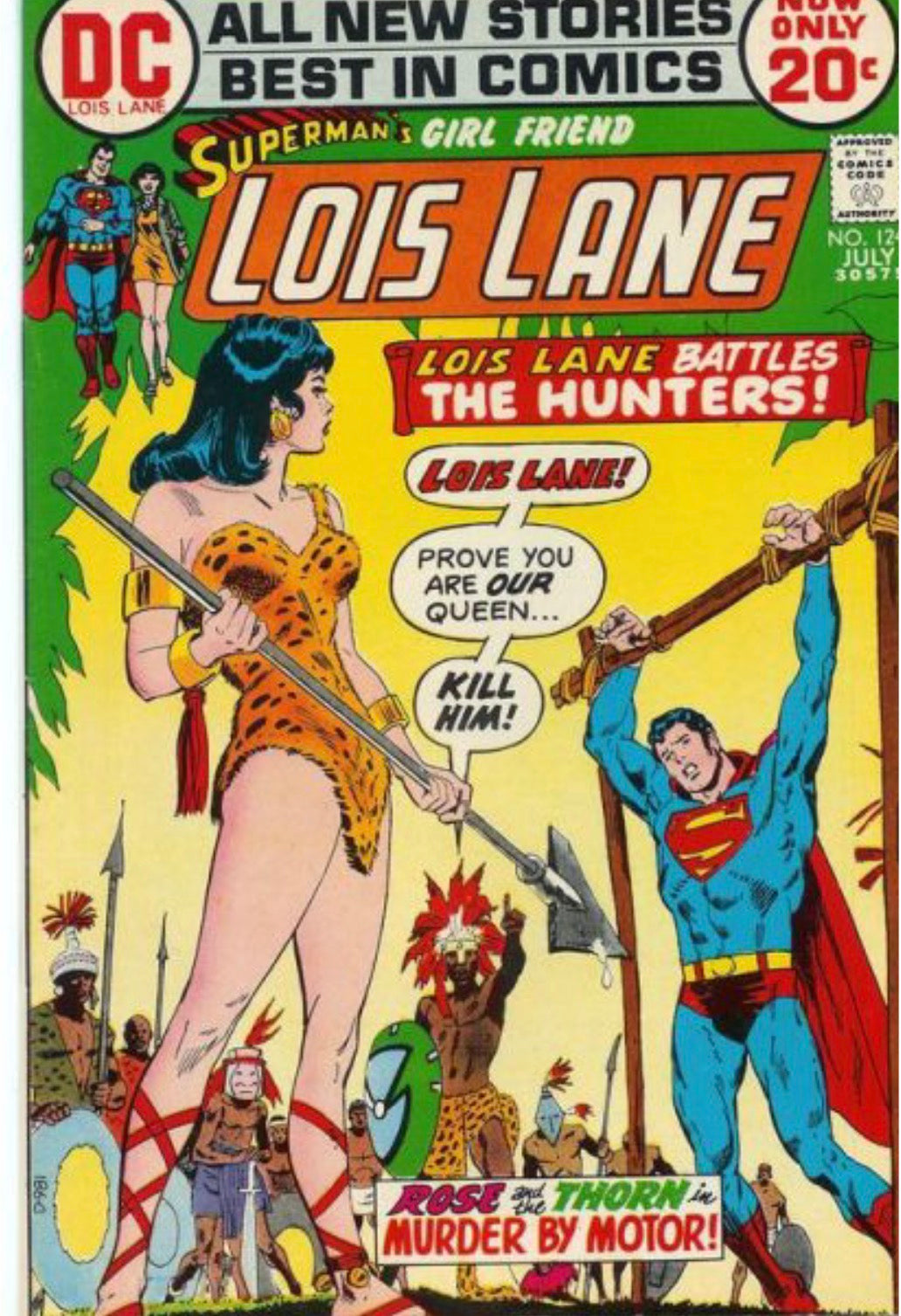 Superman’s girlfriend Lois Lane #124