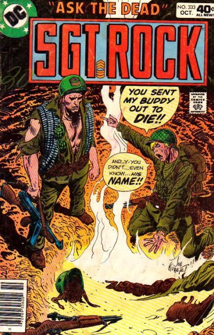Sgt. Rock, Vol. 1 Ask The Dead!, Leftenant 333A