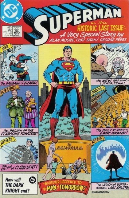 Superman, Vol. 1 Whatever Happened to the Man of Tomorrow?, Part 1 423A