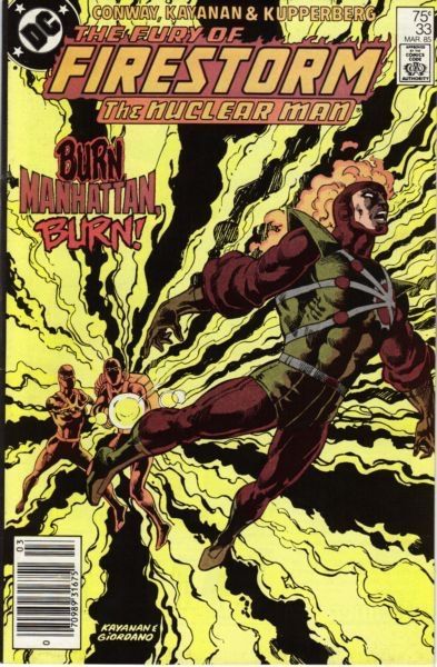 Firestorm, the Nuclear Man, Vol. 2 (1982-1990) Burn, Manhattan, Burn 33B