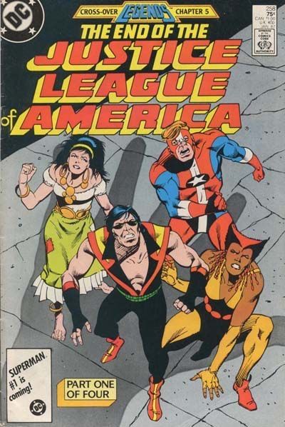 Justice League of America, Vol. 1 Legends - Chapter 5 / The End of the Justice League of America, Part 1: Saving Face 258A