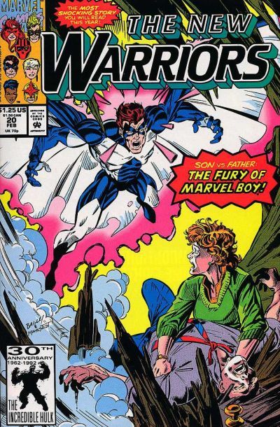 The New Warriors, Vol. 1 The Breaking Point 20A