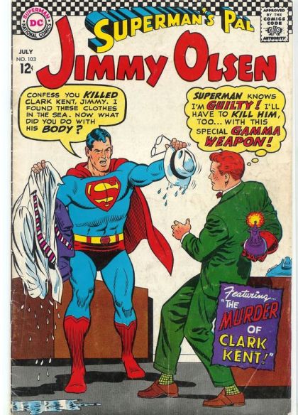 Superman's Pal Jimmy Olsen The Murder Of Clark Kent 103