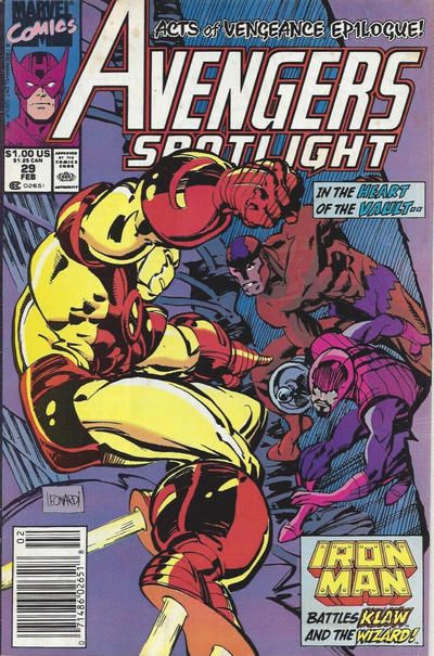 Avengers: Spotlight, Vol. 1 Acts of Vengeance - Epilogue: What's the Point?/Tales from the Vault 29B