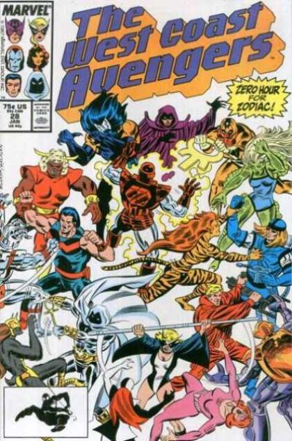 The West Coast Avengers, Vol. 2 Double Star-Crossed 28A