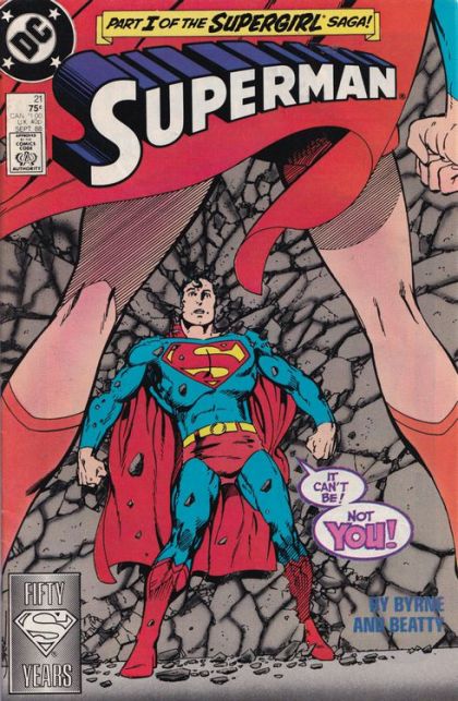 Superman, Vol. 2 The Supergirl Saga - Part 1: You Can't Go Home Again 21A