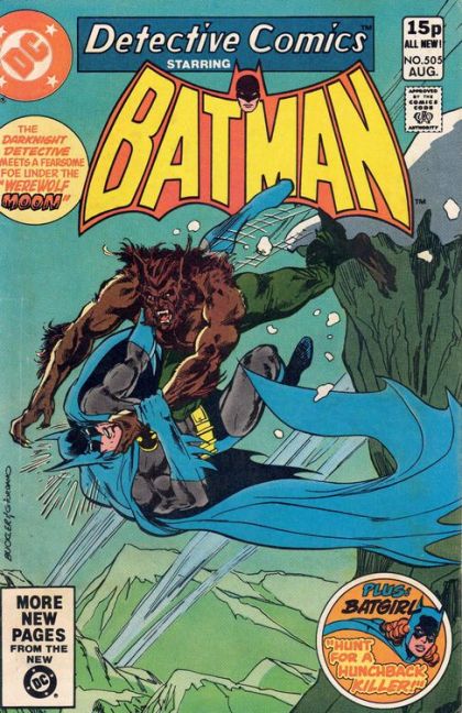 Detective Comics, Vol. 1 Werewolf Moon / Hunt for a Hunchback Killer 505C