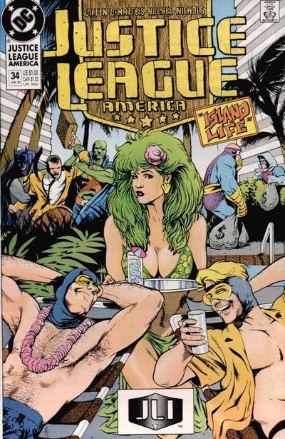 Justice League / International / America Club JLI 34A