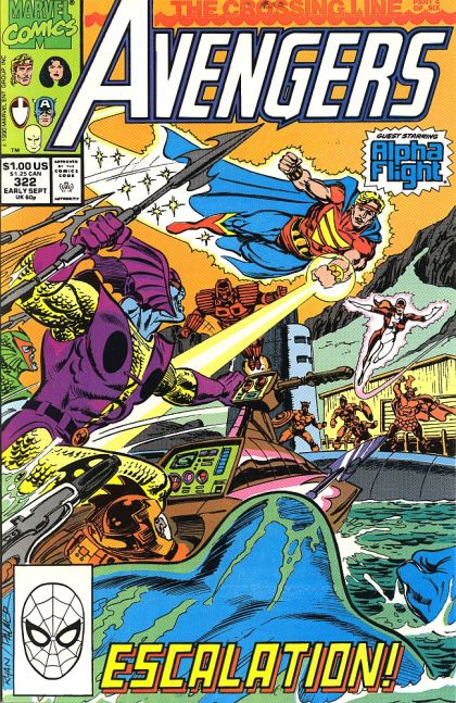 The Avengers, Vol. 1 The Crossing Line, Part 4: Bombs Away!; The Avengers Crew: Into the Fire 322A